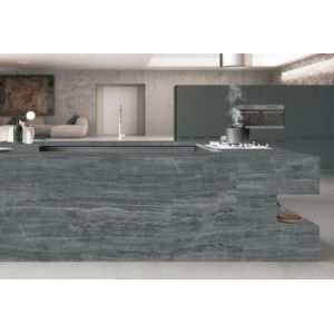 Cloud Grey Sintered Stone Slab Matte Kitchen Table Top