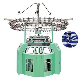 High Speed Pique Computerized Jacquard Knitting Machine Single Jersey With