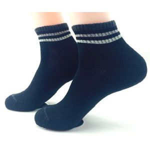 custom logo, design Men Cotton White Crew Socks