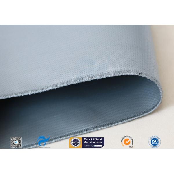 Buy 1m Width Fireproof Silicone Coated Fiberglass Cloth 15oz Single Side at wholesale prices