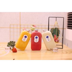 Square and Round Bubble Tea Jugs for Customer Requirements