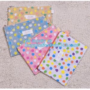 Promotional Cheap Logo Printing Custom Canvas Stationery Pencil Bag, Multifuncti