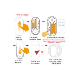 130DB Smart Home Burglar Alarm