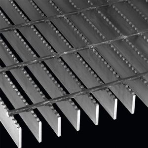 China Construction Building Material Q235 Serrated Steel Grating on sale