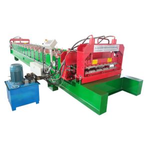 High Strength Sheet Metal Roll Forming Machines Customized Design For Constructi