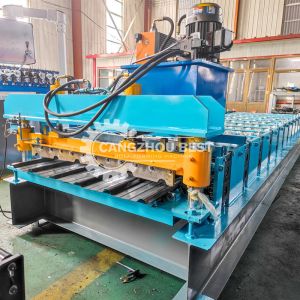 Quality Trapezoidal Tr5 Ibr Roofing Sheet Machine For Steel Panel for sale