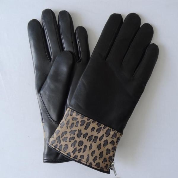 Buy soft fashion classical genuine sheepskin lamb skin leather women gloves at wholesale prices