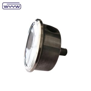 Center Back Penumatic Hydraulic Liquid Filled Pressure Gauge 400 Bar