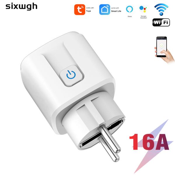 Buy White Intelligent Wireless Outlet Plug Electrical Smart Plug Outlet at wholesale prices