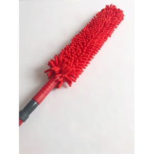 Telescopic Chenille Feather Dusting Brush Cleaning Microfiber Duster Electrostat