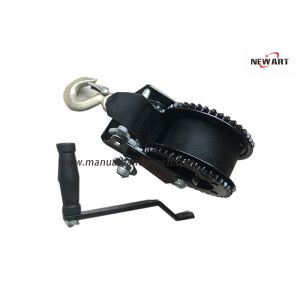 Buy cheap Double Gears Manual Drum Winch ,Two Way Hand Winch / Mechanical Drum Winch With from wholesalers