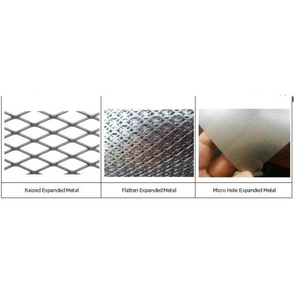DIN EN ISO 1461 Expanded Metal Mesh , Aluminum Expanded Metal Sheet For Stairs