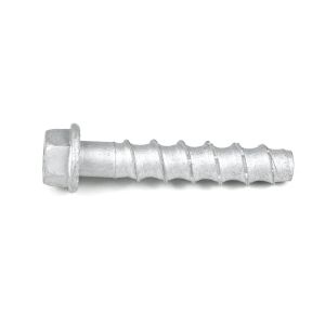China Plain Finish Multi Fix M10 Hex Washer Head No Pre Drilling Concrete Screws for Bridges on sale