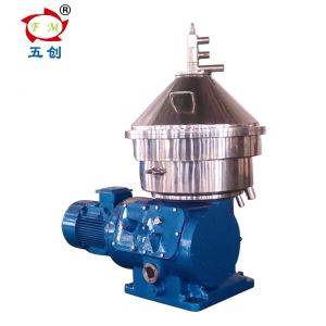 6000 L/H Disc Stack Centrifuge Separator Coconut Milk Centrifugal Filter