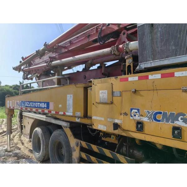 2012 Perfect Original Quality Xg 41m Used Truck Pump Concrete Pump Beton Pump Brand New Tires