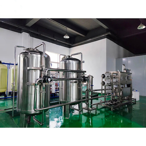 5000lph industrial ro water treatment plant With Stainless Steel Pretreatment Tank And Pipeline