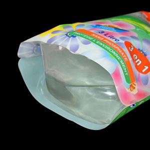 Composite Plastic Suction Nozzle Bag Eco Friendly Customized