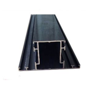 Standard Black Powder Coated Aluminium Extrusions For Construction
