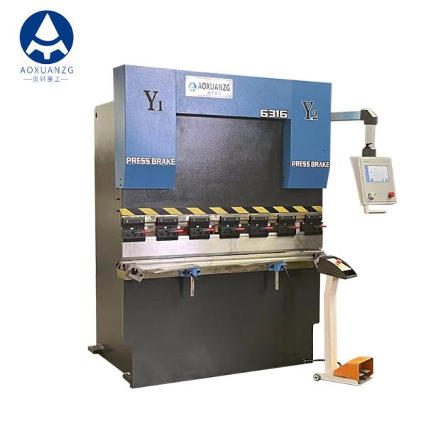 Buy High Accuracy 63T Hydraulic Press Brake CNC Bending With TP10S at wholesale prices