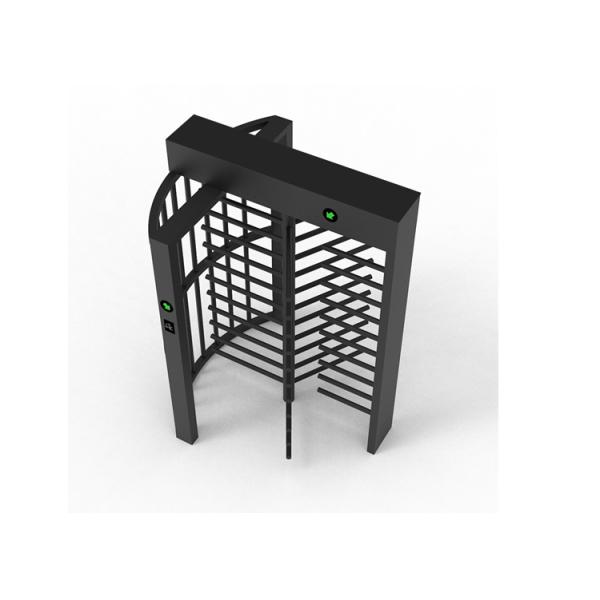 SS316 Full Height Turnstile Pedestrian Revolving 600mm Channel Mild Steel