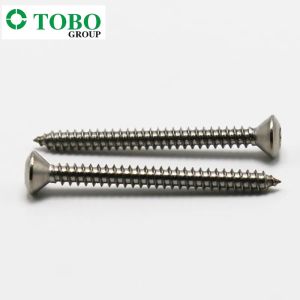 TOBO DIN7983 Cross Recessed Countersunk Head Tapping Screws