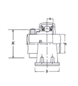 Quality Pillow blocks SBPP2 series ,SAPP2 series PP205 for sale
