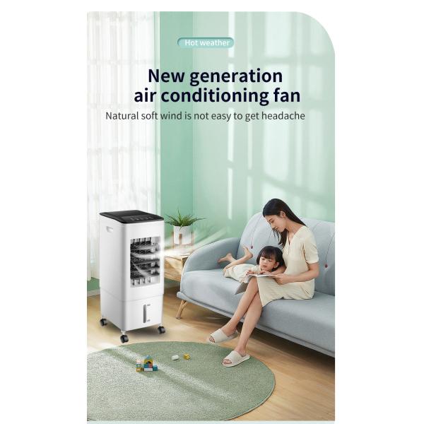 Energy- Bladeless Fan with Water Cooling and Air Conditioning Features EMC Accredited