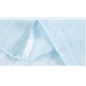 China 30S Safe Woven Blue Baby Gauze Towels 100% Modal Strong Color Fastness on sale