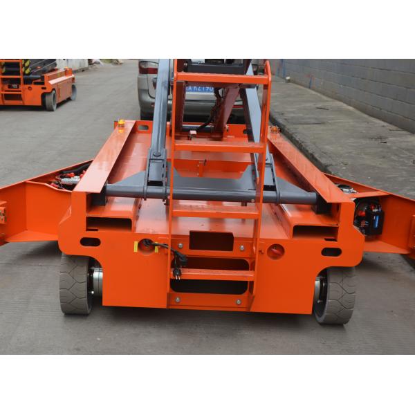 Buy Safety Single Man Electric Scissor Lift , Motorized Scissor Lift 25ft Height at wholesale prices