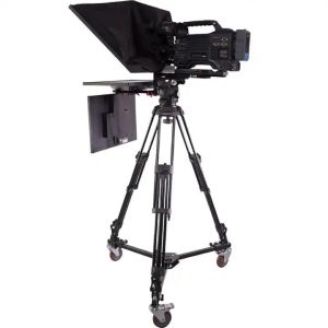 Live Sports Studio Teleprompter 24 Inch Monitor With Carrying Case Desview
