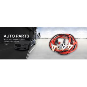 4GA Connecting Booster Cables 1500Amp Extra Long Jump Leads