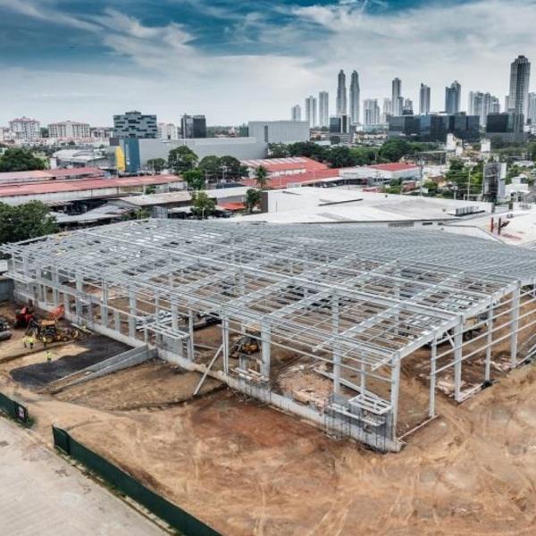 Save Construction Time Factory Prefabrication On-Site Assembly For Steel