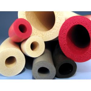 Quality Flexible Silicone Foam Tubing Hose Wear Resistant With Density 0.3 - 0.95g/Cm3 for sale