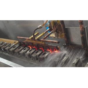 Gear / Shaft Surface Quenching Induction Heating Equipment 100KW High frequency