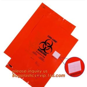 Biodegradable Biohazard Specimen Bag, Biohazard Specimen Transport Bag, Medical