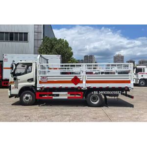 High-Quality JAC 4x2 6-Ton Capacity Gas Cylinder Transport Truck Hazardous