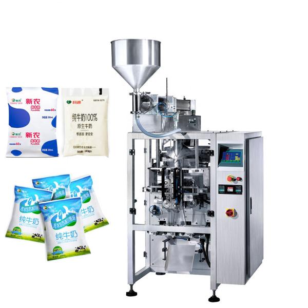 Buy Automated Milk Sauce Liquid Filling Packaging Machine 120pcs/Min at wholesale prices