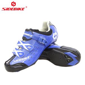 Compatible Spd Cycling Shoes , Professional Waterproof Mens Cycling Shoes