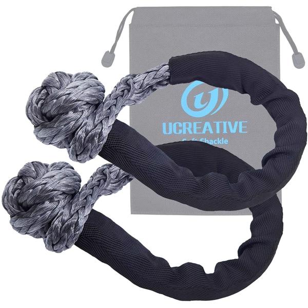 Buy CCS.ABS.LRS.BV.GL.DNV.NK Certified UHMWPE Soft Shackles for Customers' Requirments at wholesale prices