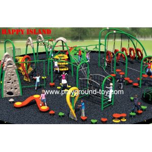 Quality CE European Standard Outdoor Kids Climbing Equipment For Amusement Park for sale