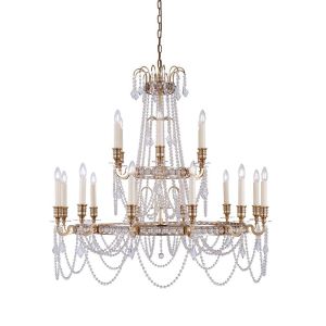 American Vintage Necklace Candlestick Chandelier Villa Loft Apartment Staircase