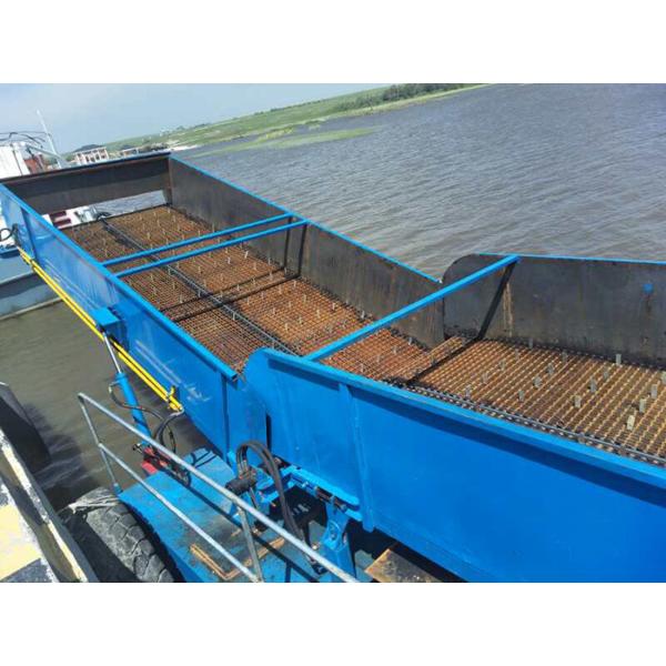 8 Cubic Capacity Lake Weed Cutter Machine For River Waterweed Reed Harvester