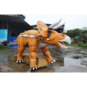 Customized Realistic Dinosaur Model , Real Looking Jurassic World Triceratops