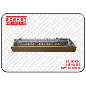 5112810081 5-11281008-1 Oil Cooler Body For Isuzu 6BD1 6BB1 FSR FTR