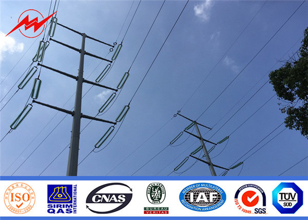 Buy UV Resistant Fiberglass Frp Utility Power Poles 110KV 12m For Transmission at wholesale prices