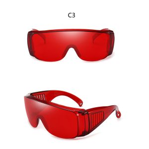 Transparent Lens Oversized Sunglasses UV400 38g Windproof Goggles