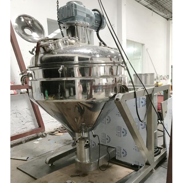 Buy Mixing Vacuum Emulsifier Electric Heating Chocolate Mixing Tank 380V at wholesale prices