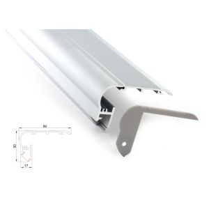 Surface-mounted lights LED Linear lighting Aluminum Profile Diffused Cover