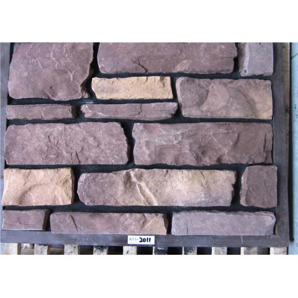 Anti-Freeze Decorative Artificial Wall Stone 40X200MM-135X500MM