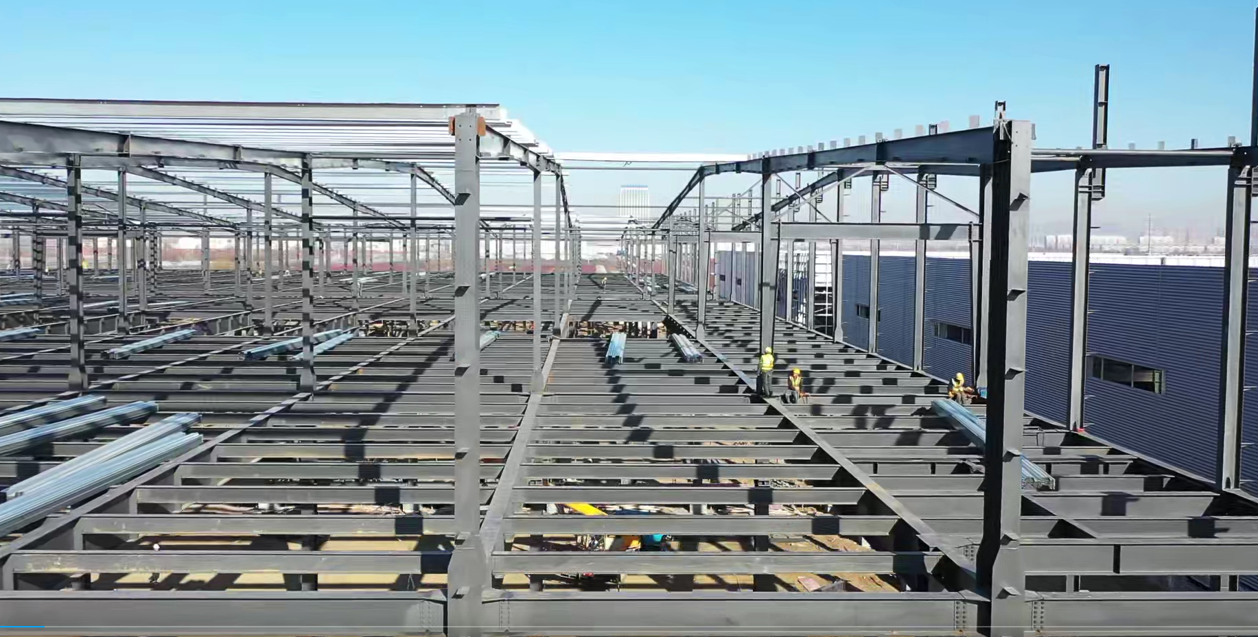 Customizable Industrial Steel Building with Steel Structure Frame and High